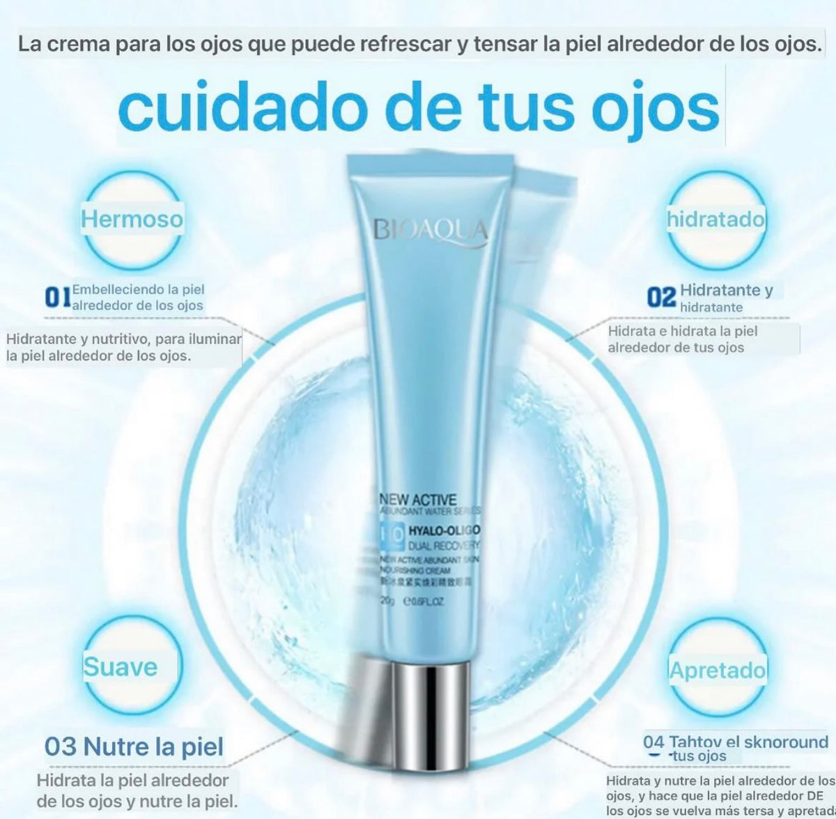 Contorno de ojos Ice Hyaluronic Acid